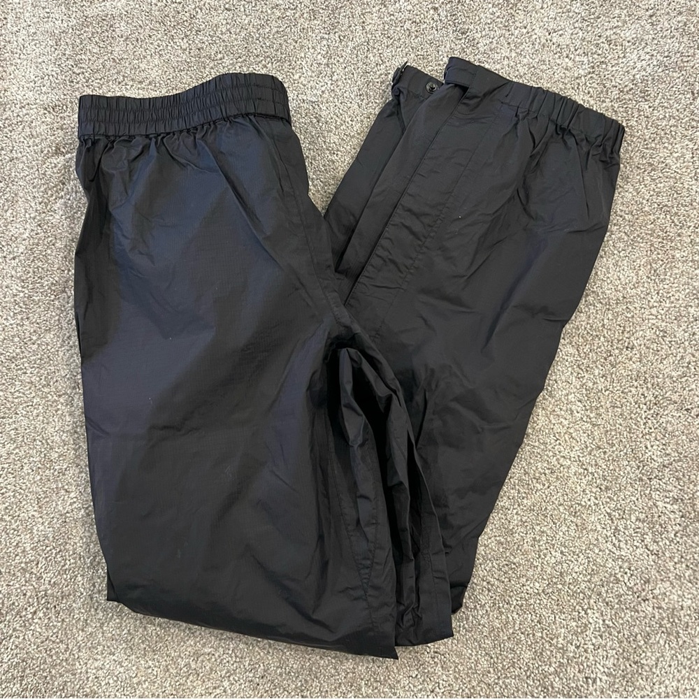 Marmot Men’s Nylon Pants Size Medium Black Outdoor Zip Bottom Elastic Waist, - Picture 16 of 16